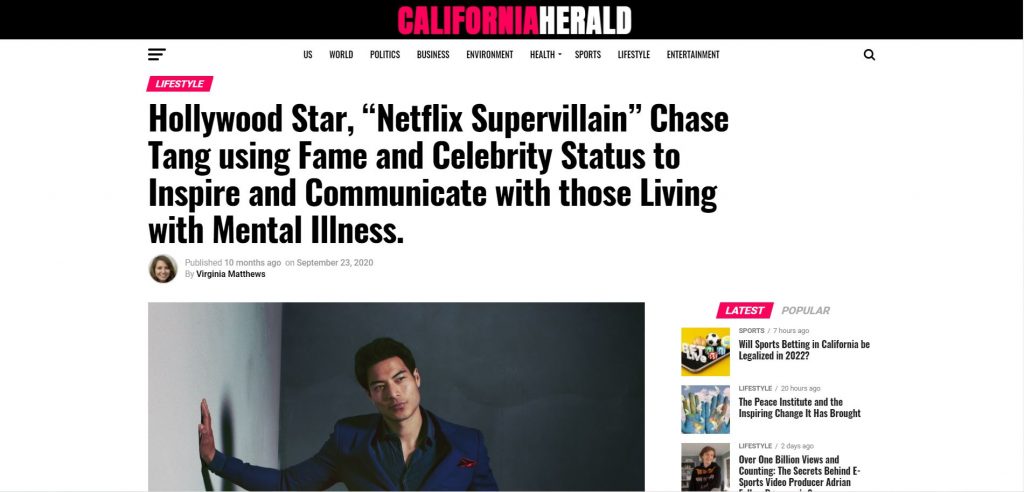 Chase Tang California Herald